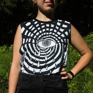 Silence + Noise Graphic Tank